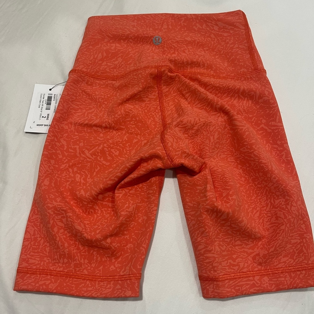 lululemon athletica Women's Orange Shorts